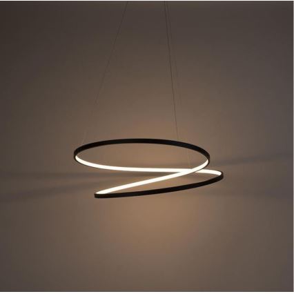 Paul Neuhaus 2474-18 - LED Stmívatelný lustr na lanku ROMAN LED/40W/230V černá
