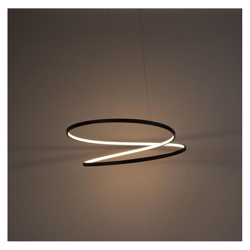 Paul Neuhaus 2474-18 - LED Stmívatelný lustr na lanku ROMAN LED/40W/230V černá