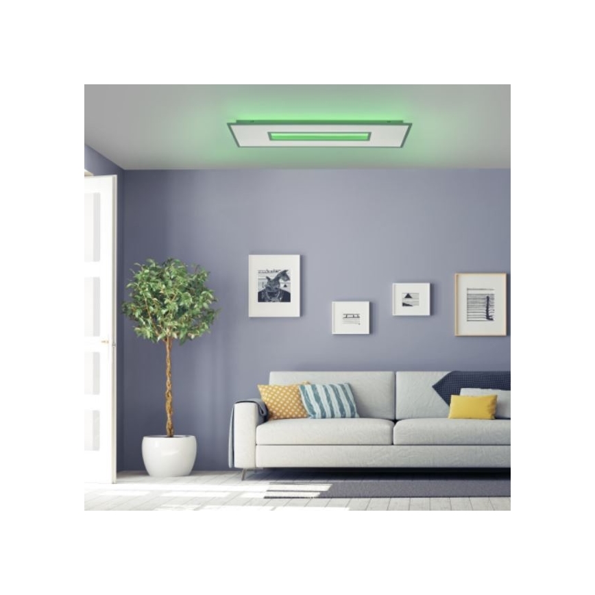 Paul Neuhaus 2474-18 - LED Stmívatelný lustr na lanku ROMAN LED/40W/230V černá
