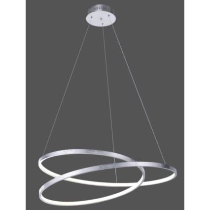 Paul Neuhaus 2474-21 - LED Stmívatelný lustr na lanku ROMAN LED/40W/230V lesklý chrom