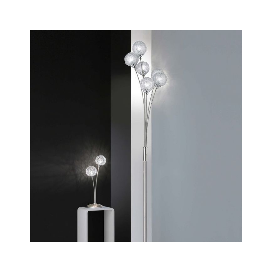 Paul Neuhaus 396-55 - Stojací lampa WOMBLE 6xG9/28W/230V