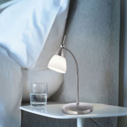 Paul Neuhaus 4001-55 - LED Stmívatelná dotyková stolní lampa PINO 1xG9/3W/230V matný chrom