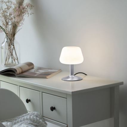 Paul Neuhaus 4078-55 - LED Stmívatelná dotyková stolní lampa TILL 1xG9/3W/230V matný chrom