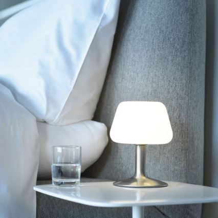 Paul Neuhaus 4078-55 - LED Stmívatelná dotyková stolní lampa TILL 1xG9/3W/230V matný chrom