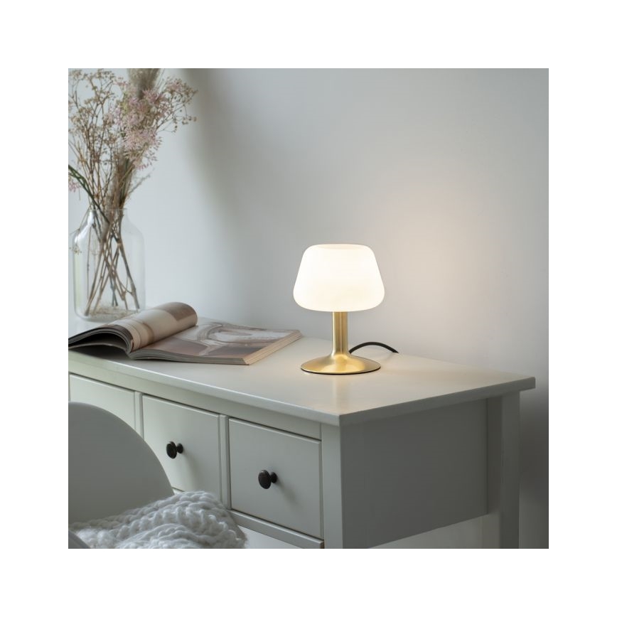 Paul Neuhaus 4078-60 - LED Stmívatelná dotyková stolní lampa TILL 1xG9/3W/230V mosaz