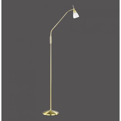 Paul Neuhaus 430-60 - Stmívatelná dotyková stojací lampa PINO 1xG9/28W/230V zlatá
