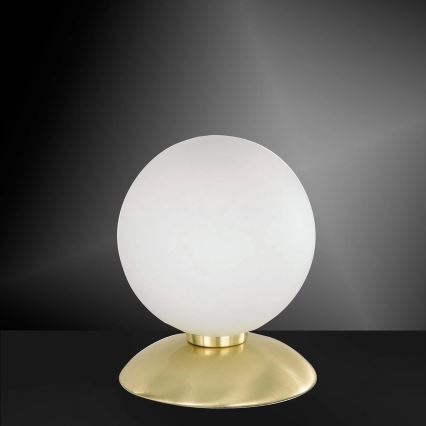 Paul Neuhaus 4437-60 - Stmívatelná dotyková stolní lampa BUBBA 1xG9/28W/230V zlatá