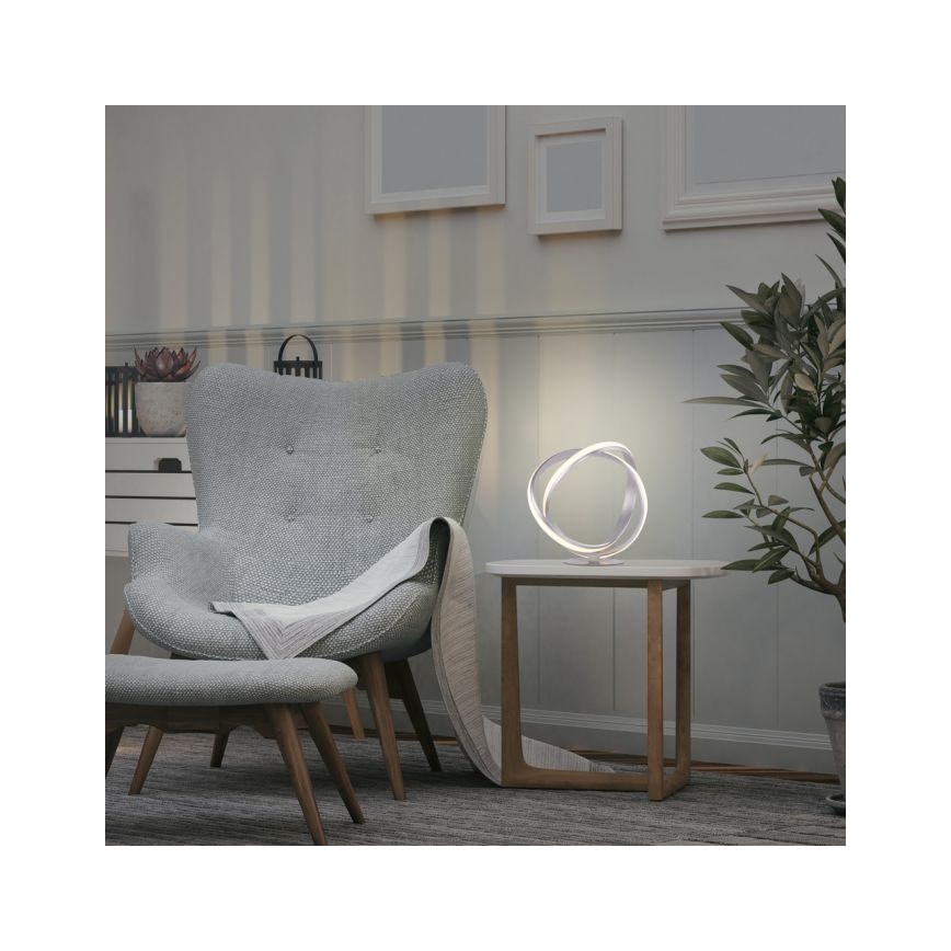 Paul Neuhaus 4531-55 - LED Stmívatelná stolní lampa MELINDA LED/18W/230V matný chrom