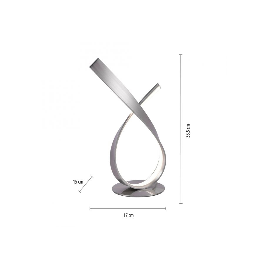 Paul Neuhaus 4720-55 - LED Stmívatelná stolní lampa LINDA LED/11,4W/230V matný chrom