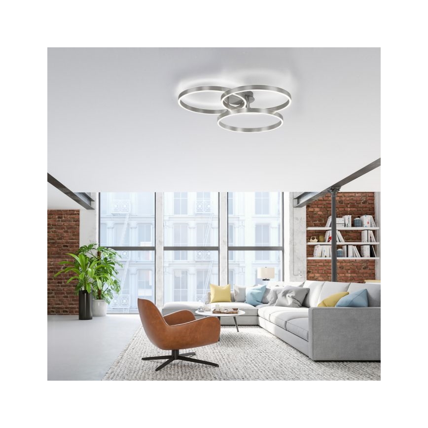 Paul Neuhaus 6233-55 - LED Stmívatelné stropní svítidlo PAAN LED/45,5W/230V 2700-5000K + dálkové ovládání