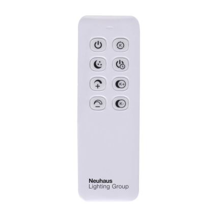 Paul Neuhaus 6438-18 - LED Stmívatelný přisazený lustr INIGO s dálkovým ovladačem 2xLED/21W/230V
