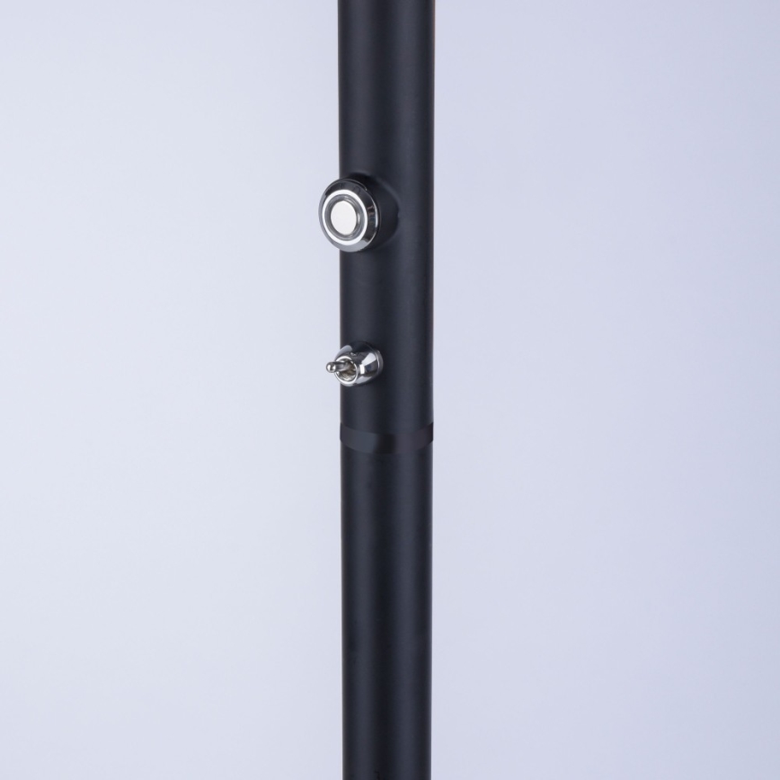 Paul Neuhaus 646-18 - LED Stmívatelná stojací lampa ROBIN 1xE27/40W/230V + LED/2,1W černá
