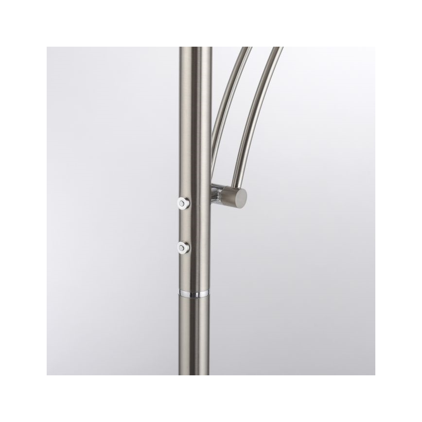 Paul Neuhaus 655-55 - LED Stmívatelná stojací lampa ALFRED 1xLED/28W+1xLED/4W/230V lesklý chrom