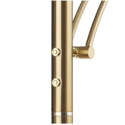 Paul Neuhaus 655-60 - LED Stmívatelná stojací lampa ALFRED LED/28W/230V+LED/4W/230V mosaz