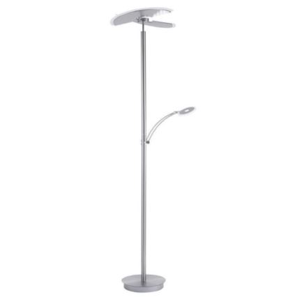 Paul Neuhaus 673-55 - LED Stmívatelná stojací lampa ARTUR 2xLED/21W/230V+1xLED/6W lesklý chrom
