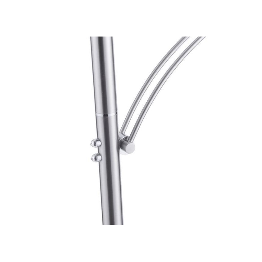 Paul Neuhaus 673-55 - LED Stmívatelná stojací lampa ARTUR 2xLED/21W/230V+1xLED/6W lesklý chrom