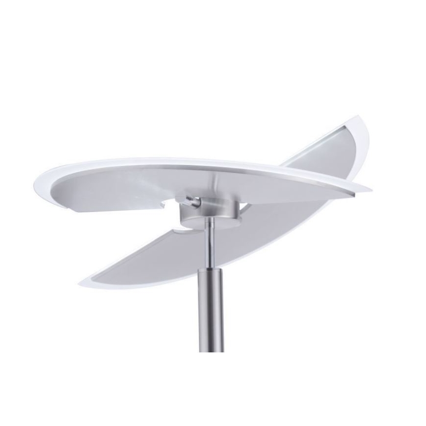 Paul Neuhaus 673-55 - LED Stmívatelná stojací lampa ARTUR 2xLED/21W/230V+1xLED/6W lesklý chrom