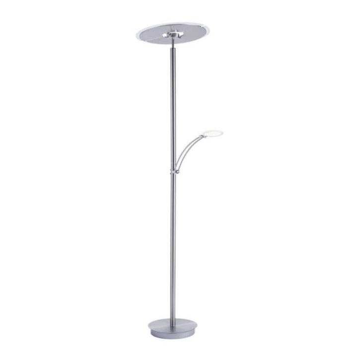 Paul Neuhaus 673-55 - LED Stmívatelná stojací lampa ARTUR 2xLED/21W/230V+1xLED/6W lesklý chrom