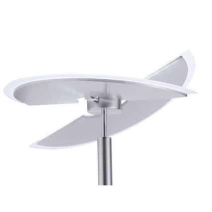 Paul Neuhaus 673-55 - LED Stmívatelná stojací lampa ARTUR 2xLED/21W/230V+LED/6W lesklý chrom