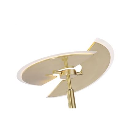 Paul Neuhaus 673-60 - LED Stmívatelná stojací lampa ARTUR 2xLED/21W/230V+LED/6W zlatá