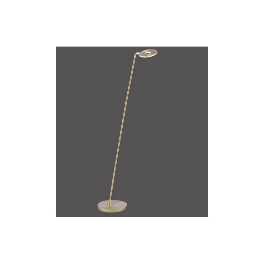 Paul Neuhaus 676-60 - LED Stmívatelná dotyková stojací lampa MARTIN LED/13,5W/230V mosaz