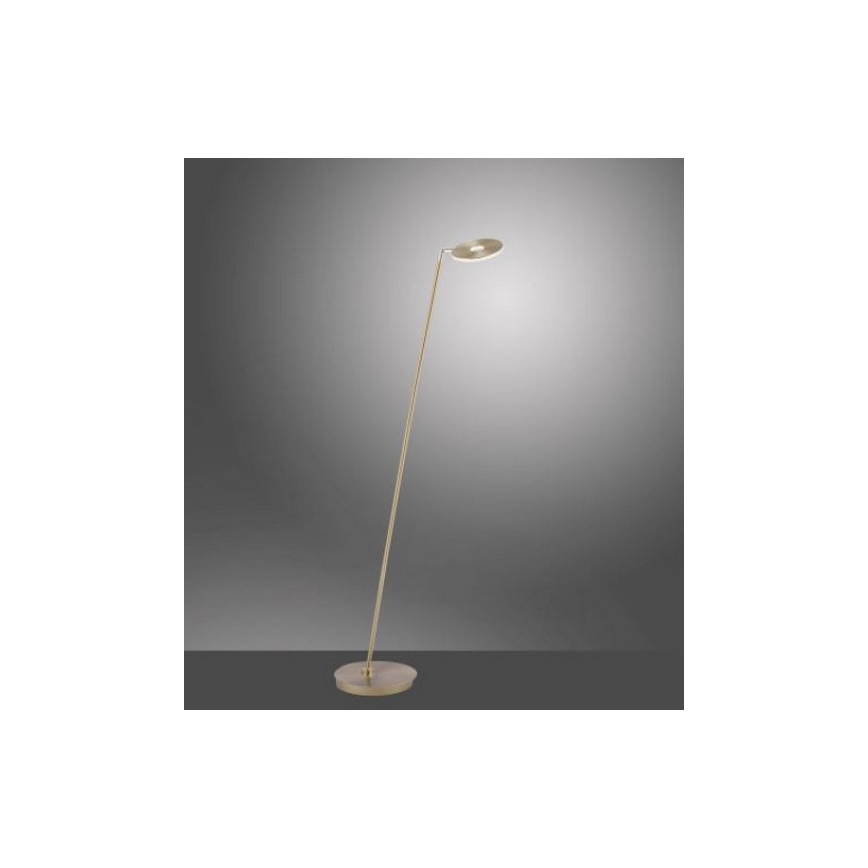 Paul Neuhaus 676-60 - LED Stmívatelná dotyková stojací lampa MARTIN LED/13,5W/230V mosaz