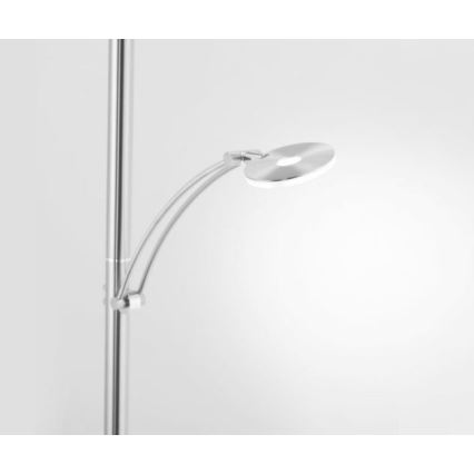 Paul Neuhaus 680-55 - LED Stmívatelná stojací lampa MARTIN LED/36,5W/230V + LED/5,7W