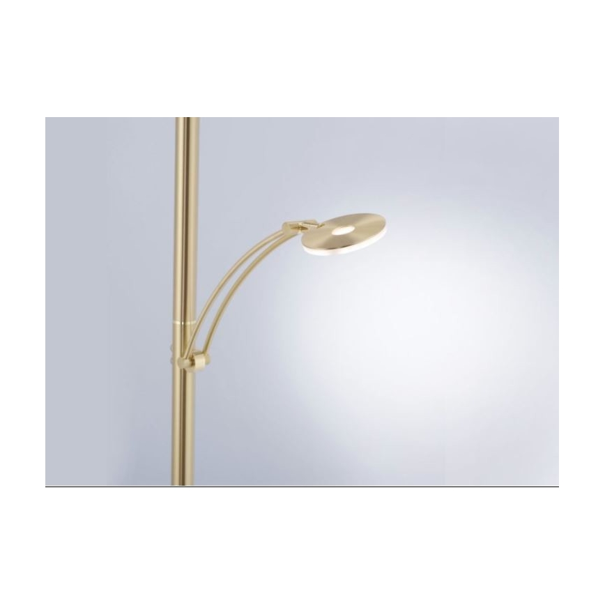 Paul Neuhaus 680-60 - LED Stmívatelná stojací lampa MARTIN LED/40W/230V + LED/6W