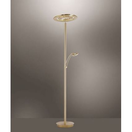 Paul Neuhaus 680-60 - LED Stmívatelná stojací lampa MARTIN LED/40W/230V + LED/6W