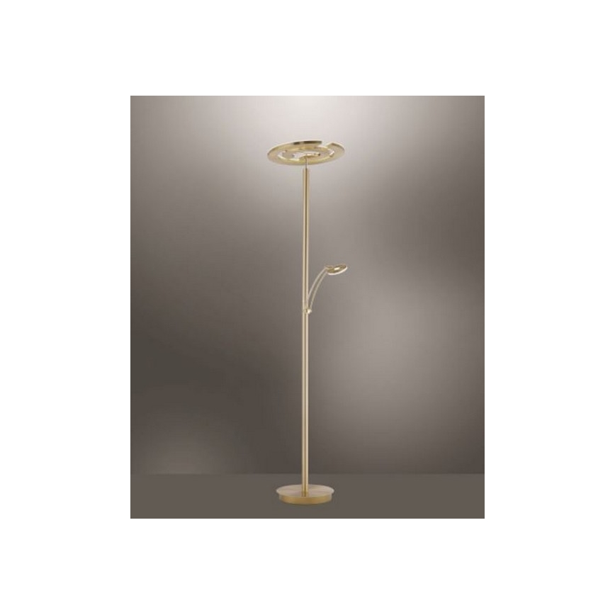 Paul Neuhaus 680-60 - LED Stmívatelná stojací lampa MARTIN LED/40W/230V + LED/6W