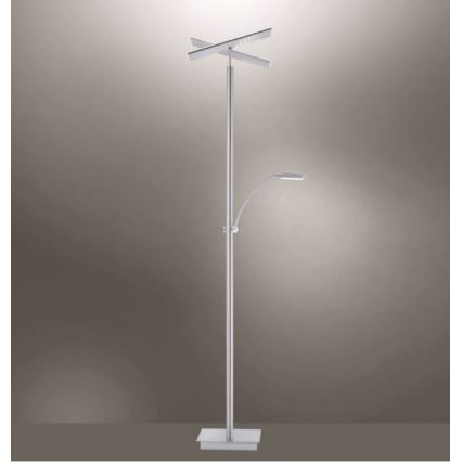 Paul Neuhaus 687-55 - LED Stmívatelná stojací lampa ARTUR 2xLED/27W + 1xLED/6W