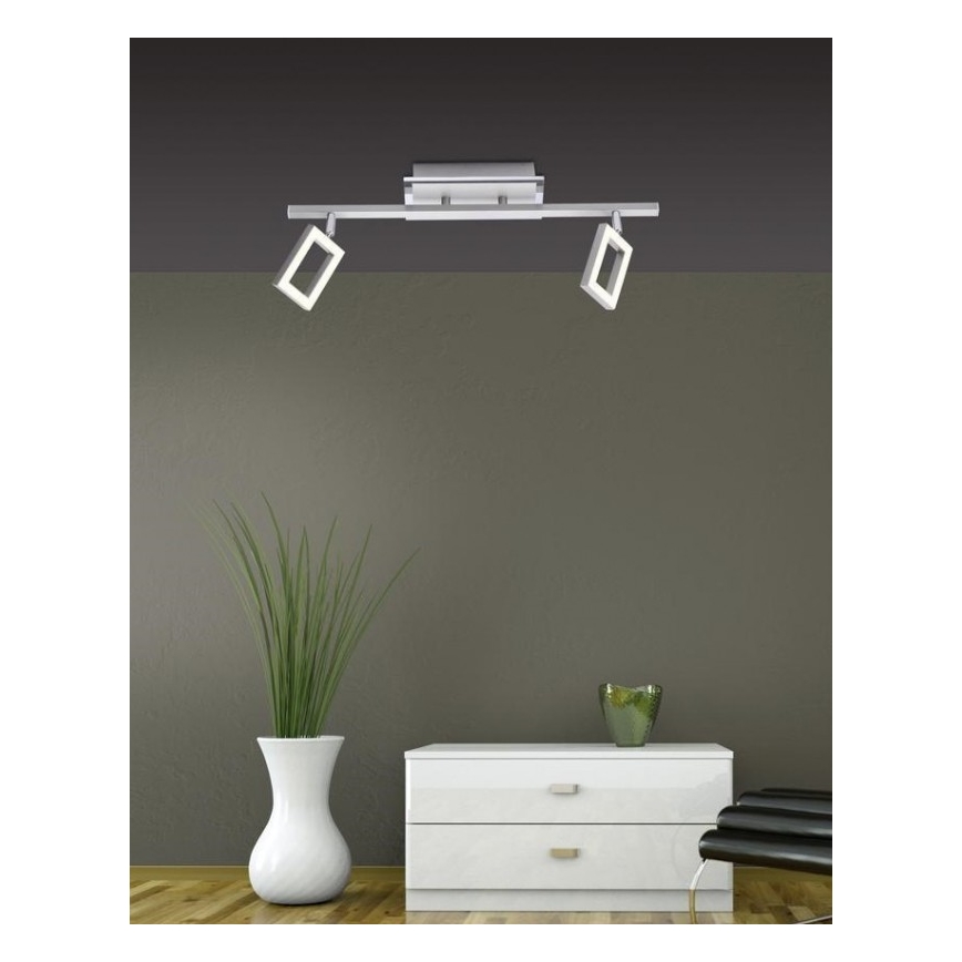 Paul Neuhaus 6958-55 - LED Bodové svítidlo INIGO 2xLED/4,2W/230V