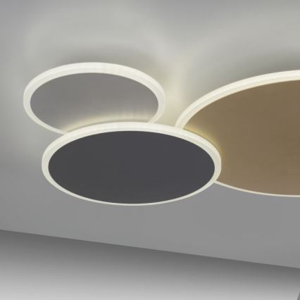 Paul Neuhaus 8007-70 - LED Stmívatelné stropní svítidlo Q-PIATO LED/35W/230V 2700-5000K Wi-Fi + dálkové ovládání
