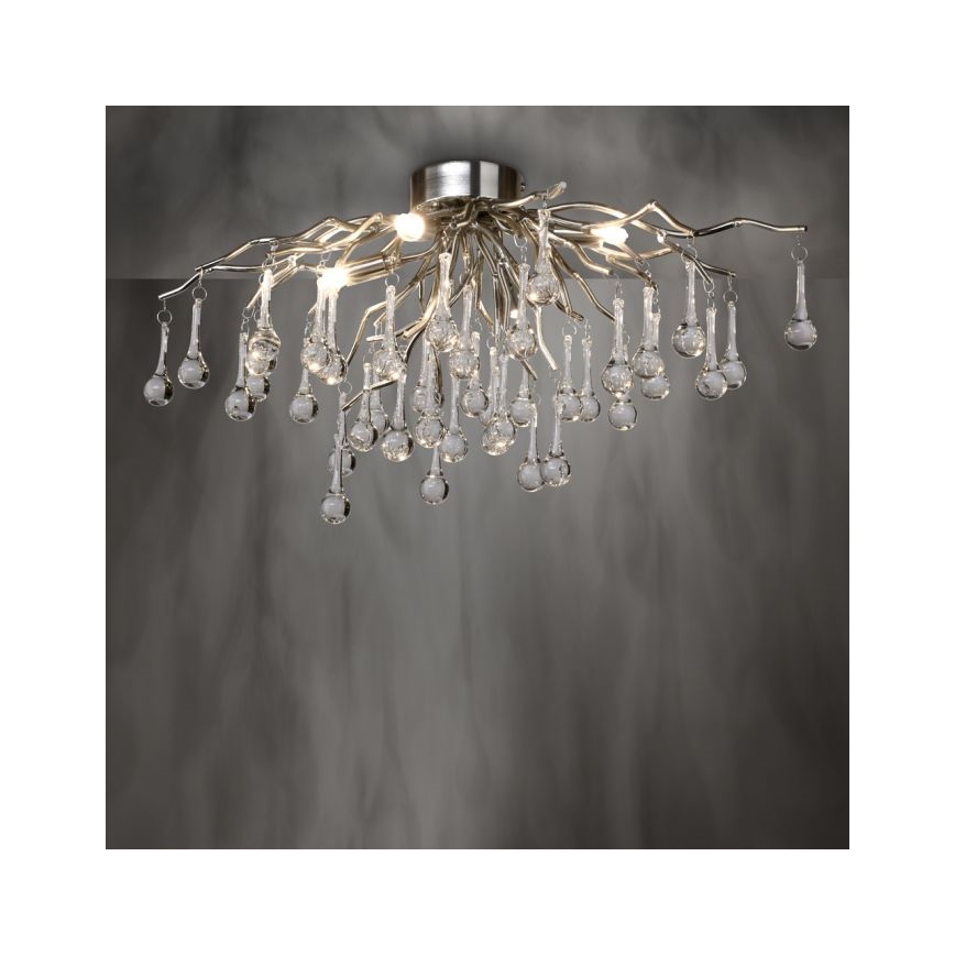 Paul Neuhaus 8090-55 - Přisazený lustr ICICLE 4xG9/40W/230V 30x60 cm lesklý chrom