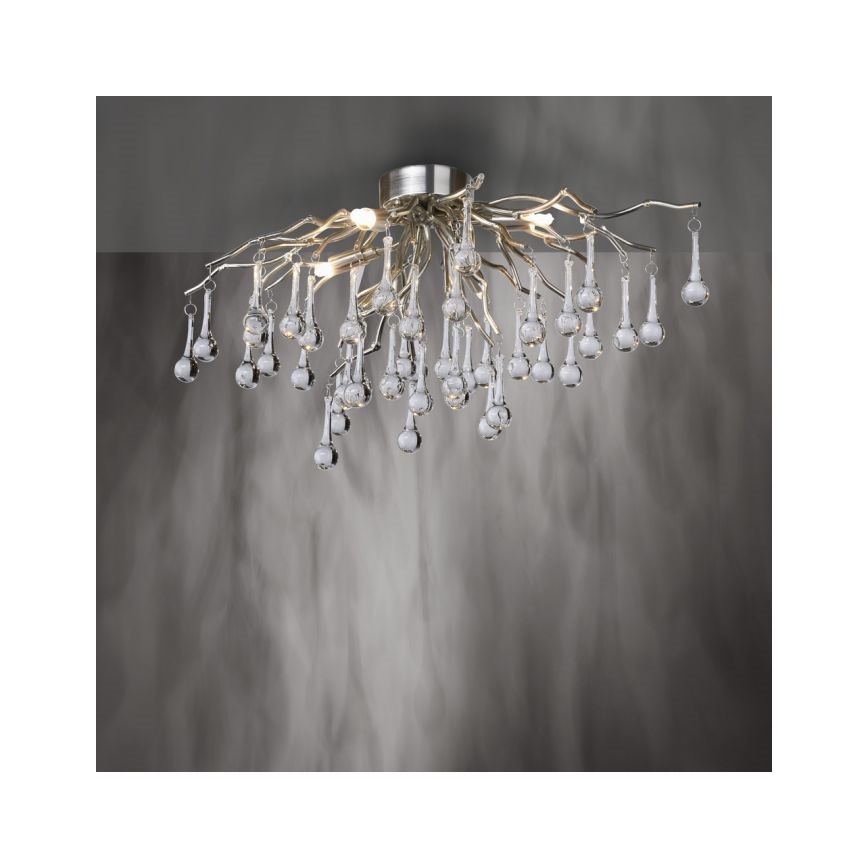Paul Neuhaus 8090-55 - Přisazený lustr ICICLE 4xG9/40W/230V 30x60 cm lesklý chrom