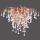 Paul Neuhaus 8091-11 - Přisazený lustr ICICLE 9xG9/40W/230V pr. 50 cm mosaz