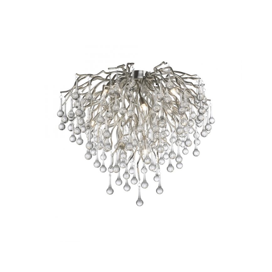 Paul Neuhaus 8091-55 - Přisazený lustr ICICLE 9xG9/40W/230V pr. 50 cm lesklý chrom