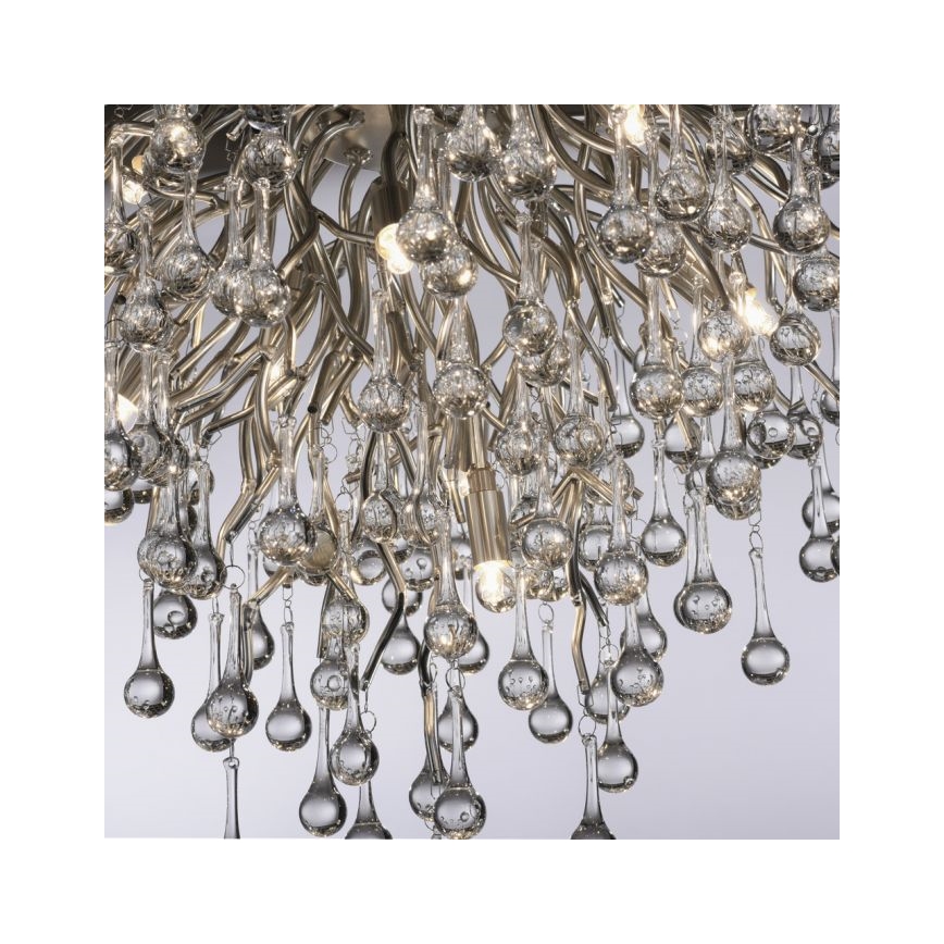 Paul Neuhaus 8091-55 - Přisazený lustr ICICLE 9xG9/40W/230V pr. 50 cm lesklý chrom