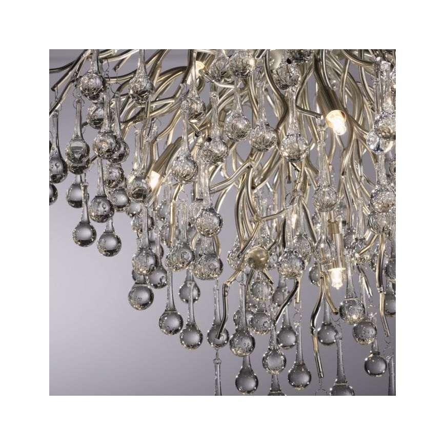 Paul Neuhaus 8091-55 - Přisazený lustr ICICLE 9xG9/40W/230V pr. 50 cm lesklý chrom