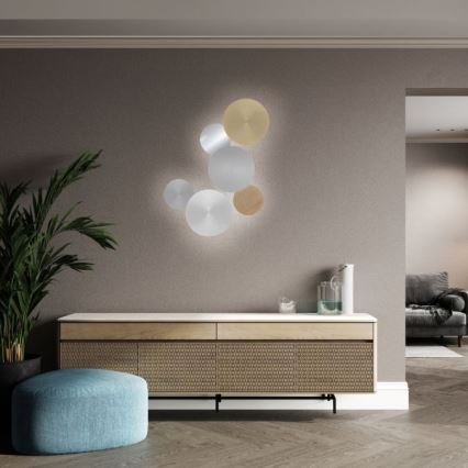 Paul Neuhaus 8152-79 - LED Stmívatelné nástěnné svítidlo PUNTUA LED/1W/3,7V 2200 mAh + dálkové ovládání