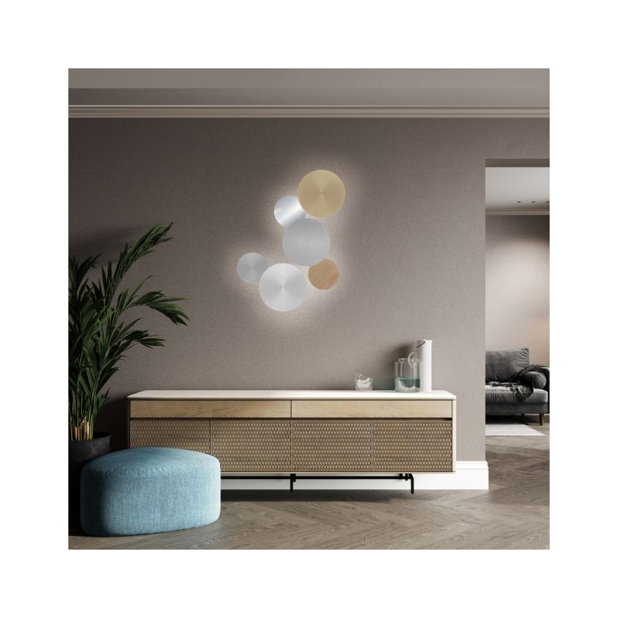 Paul Neuhaus 8152-79 - LED Stmívatelné nástěnné svítidlo PUNTUA LED/1W/3,7V 2200 mAh + dálkové ovládání