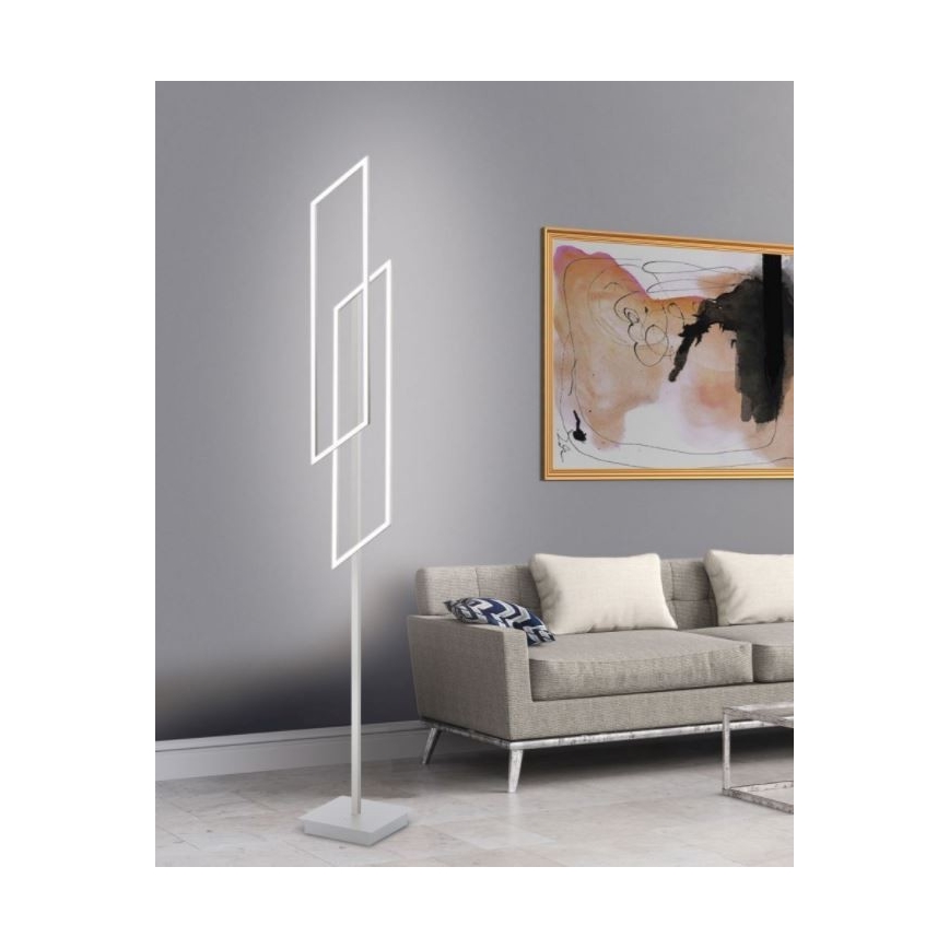 Paul Neuhaus 819-55 - LED Stmívatelná stojací lampa INIGO 2xLED/20W/230V + dálkové ovládání