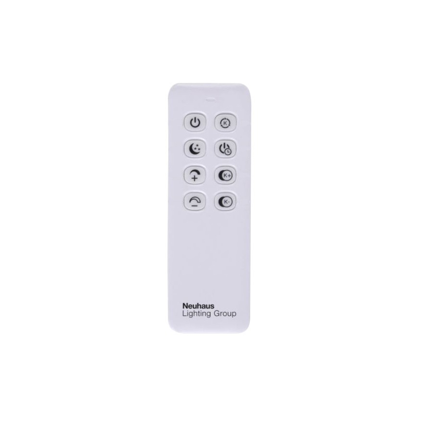 Paul Neuhaus 819-55 - LED Stmívatelná stojací lampa INIGO 2xLED/20W/230V + dálkové ovládání