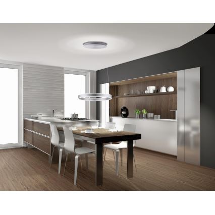 Paul Neuhaus 8361-55 - LED Stmívatelný lustr na lanku se senzorem ARINA LED/27W/230V