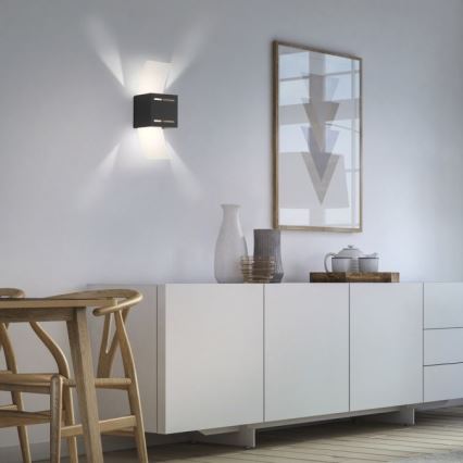 Paul Neuhaus 9007-13 - Nástěnné svítidlo ORMA 1xG9/40W/230V černá