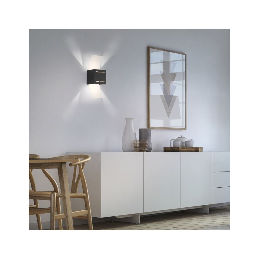 Paul Neuhaus 9007-13 - Nástěnné svítidlo ORMA 1xG9/40W/230V černá