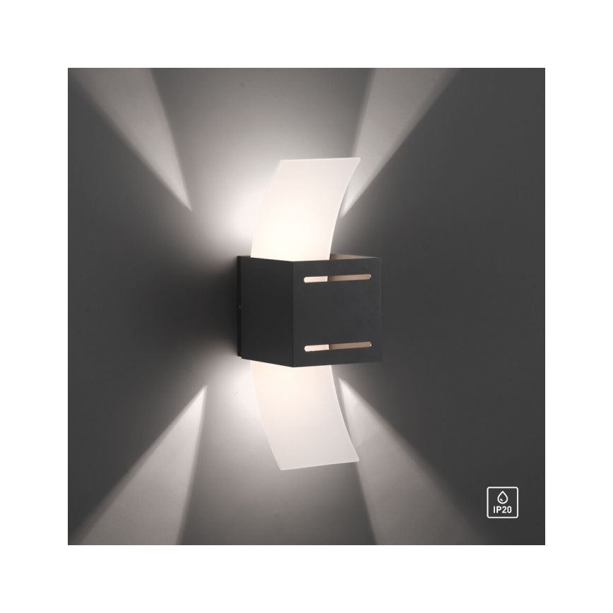 Paul Neuhaus 9007-13 - Nástěnné svítidlo ORMA 1xG9/40W/230V černá