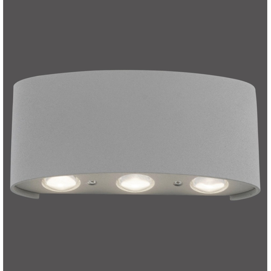 Paul Neuhaus 9488-21 - LED Venkovní nástěnné svítidlo CARLO 6xLED/0,8W/230V IP54