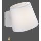 Paul Neuhaus 9539-16 - Nástěnná lampa MIRIAM 1xE27/60W/230V bílá