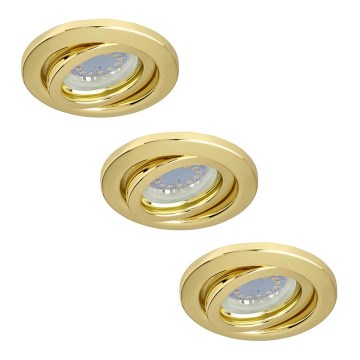 Paulmann 3613 - SADA 3x LED podhledové svítidlo BASIC 3xGU10/3W/230V + žárovky 3xGU10/50W Paulmann 3613 - SADA 3x LED podhledové svítidlo BASIC 3xGU10/3W/230V + žárovky 3xGU10/50W